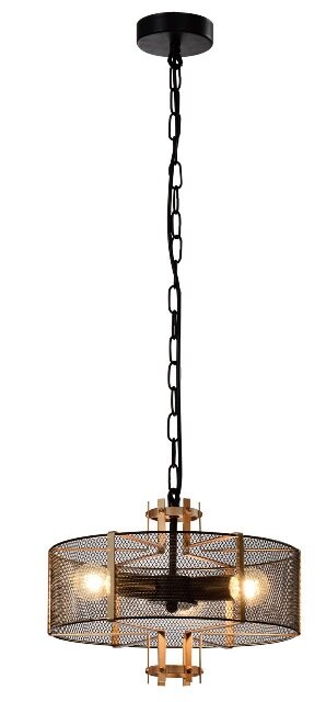 Купить Светильник подвесной (подвес) Rivoli Frauke 5034-213 3 х Е27 40 Вт лофт - кантри в интернет-магазине электрики в Москве Альт-Электро
