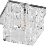 Купить Светильник встраиваемый светодиодный Feron JD106 потолочный 10W 3000K прозрачный в интернет-магазине электрики в Москве Альт-Электро