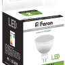 Купить Лампа светодиодная Feron LB-26 MR16 G5.3 7W 4000K в интернет-магазине электрики в Москве Альт-Электро
