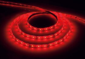 Cветодиодная LED лента Feron LS604, 60SMD(3528)/м 4.8Вт/м  1м IP65 12V красный