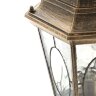 Купить Светильник садово-парковый Feron PL154 шестигранный на постамент 60W E27 230V, черное золото в интернет-магазине электрики в Москве Альт-Электро
