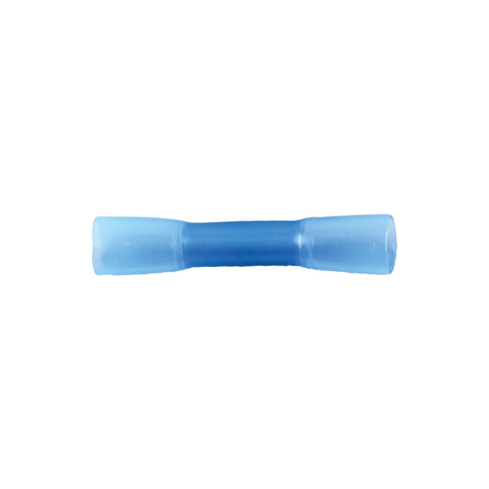Купить Гильза соединительная изолированная термоусаживаемая STEKKER LD300-1525 сечение 1,5-2,5мм2, 27A, голубой (10шт в упаковке) в интернет-магазине электрики в Москве Альт-Электро