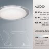 Купить Светодиодный управляемый светильник накладной Feron AL5000 STARLIGHT тарелка 36W 3000К-6500K белый с кантом в интернет-магазине электрики в Москве Альт-Электро