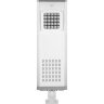 Купить Светодиодный уличный фонарь консольный на солнечной батарее Feron SP2339 25W 6400K с датчиком движения, серый в интернет-магазине электрики в Москве Альт-Электро
