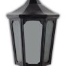 Купить Светильник садово-парковый Feron 4206 четырехгранный на стену вверх 60W E27 230V, черный в интернет-магазине электрики в Москве Альт-Электро