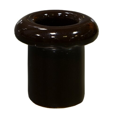 Купить Втулка керамическая для сквозного отверстия, коричневая в интернет-магазине электрики в Москве Альт-Электро