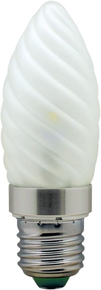 Купить Лампа светодиодная, 6LED(3.5W) 230V E27 6400K матовая хром, LB-77 в интернет-магазине электрики в Москве Альт-Электро