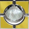 Купить Светильник встраиваемый Feron 098T-MR16-S потолочный MR16 G5.3 золото-хром в интернет-магазине электрики в Москве Альт-Электро