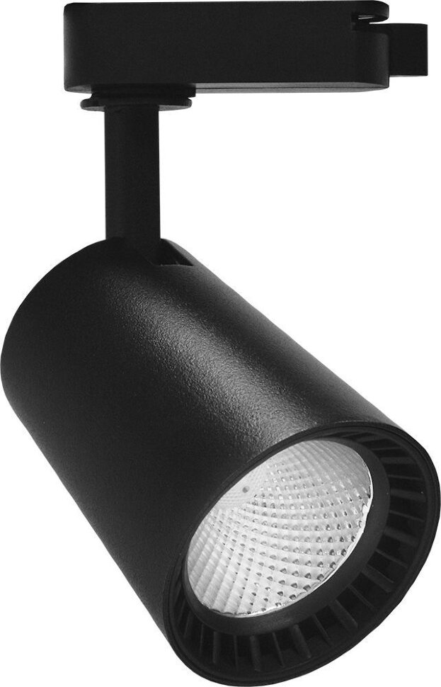 Купить Светодиодный светильник Feron AL100 трековый однофазный на шинопровод 8W 4000K 35 градусов черный в интернет-магазине электрики в Москве Альт-Электро
