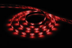 Купить Cветодиодная LED лента Feron LS607, 60SMD(5050)/м 14.4Вт/м  5м IP65 12V красный в интернет-магазине электрики в Москве Альт-Электро