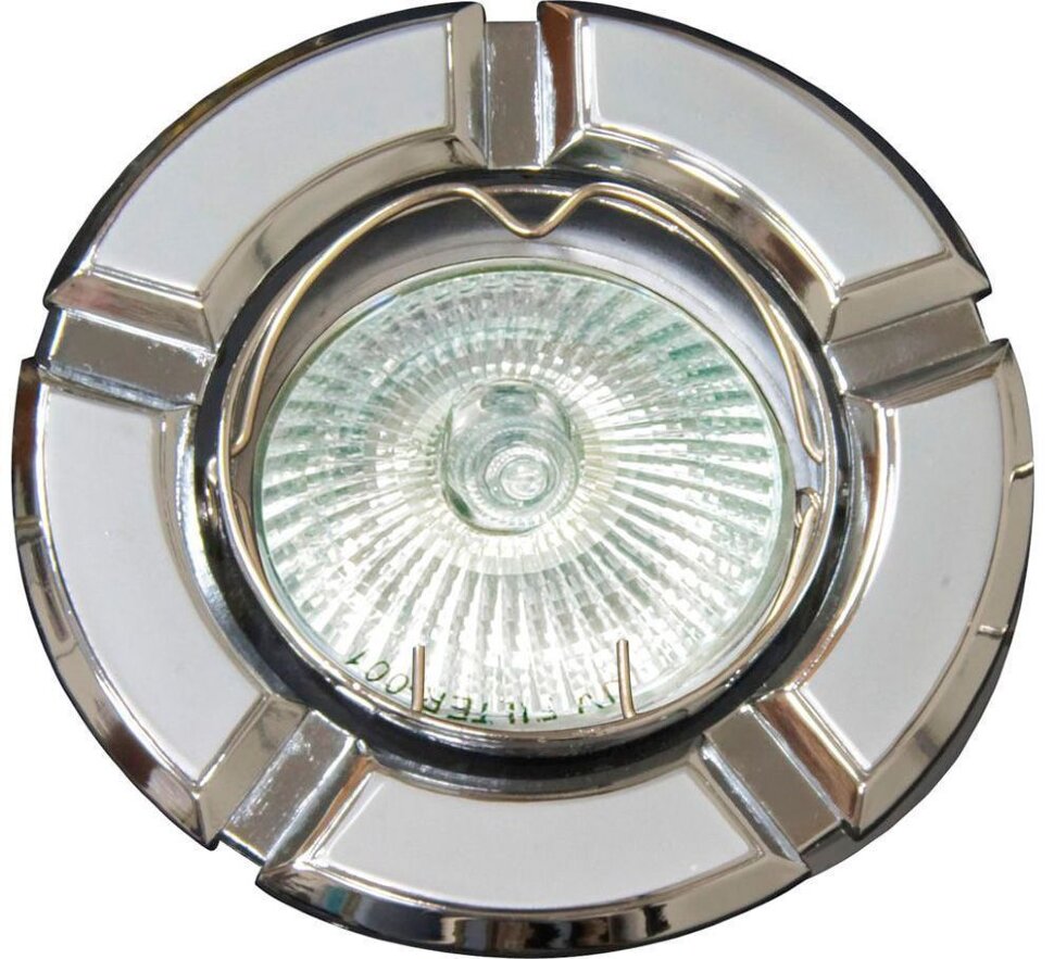 Купить Светильник встраиваемый Feron 098T-MR16 потолочный MR16 G5.3 серый-хром в интернет-магазине электрики в Москве Альт-Электро