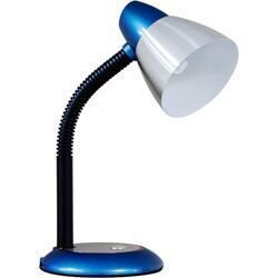 Купить Настольная лампа Feron DE1400 E27, синий в интернет-магазине электрики в Москве Альт-Электро