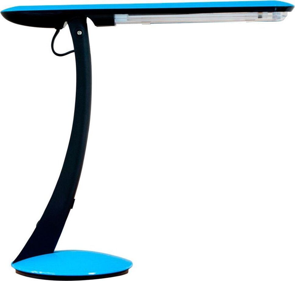 Купить Настольная лампа Feron DE1101 2G7, синий в интернет-магазине электрики в Москве Альт-Электро