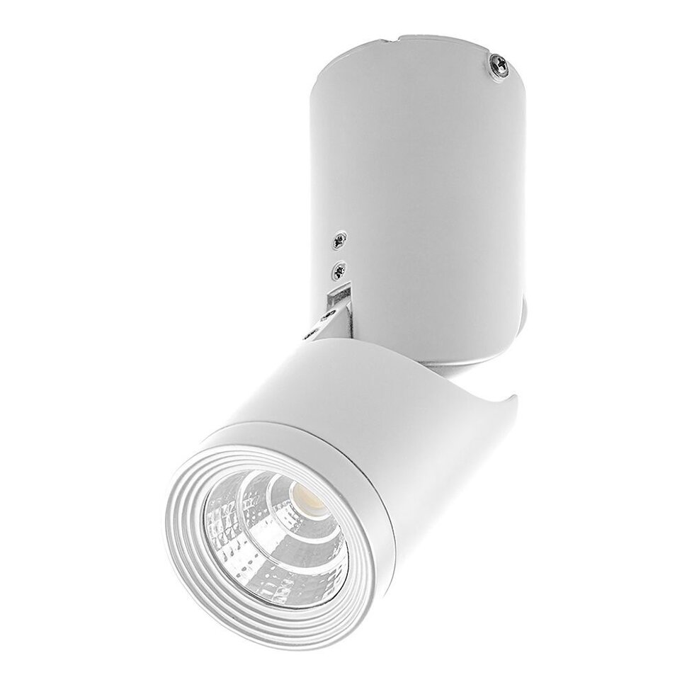 Купить Светодиодный светильник Feron AL517 накладной 10W 4000K белый наклонный в интернет-магазине электрики в Москве Альт-Электро