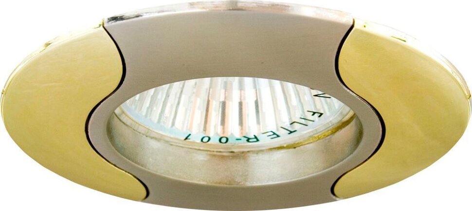 Купить Светильник встраиваемый Feron 020T-MR16 потолочный MR16 G5.3 титан-золото в интернет-магазине электрики в Москве Альт-Электро