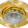 Купить Светильник встраиваемый Feron 1014AL потолочный R39 E14 матовое золото-золото в интернет-магазине электрики в Москве Альт-Электро